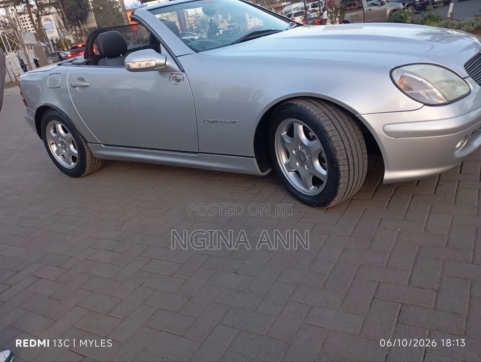 Mercedes-Benz SLK-Class 2004 Silver