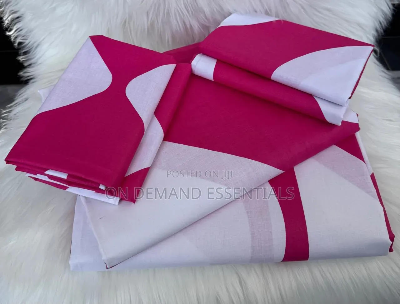 6 PC Cotton Bedsheets Both Printed and Mix and Math