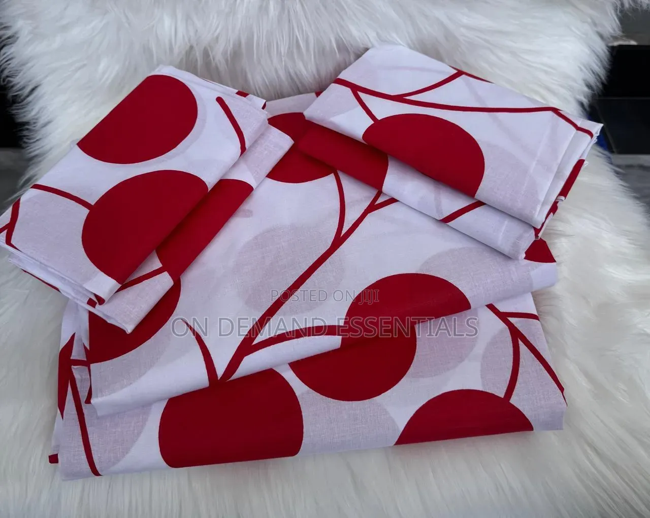 6 PC Cotton Bedsheets Both Printed and Mix and Math