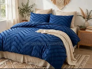 Luxury Tufted Design Duvet Cover