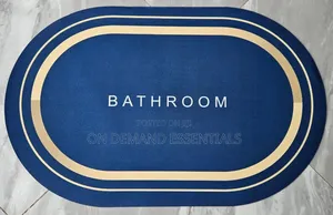 Absorbent Rubber Mats size 50x80cm Oval $ Rectangular