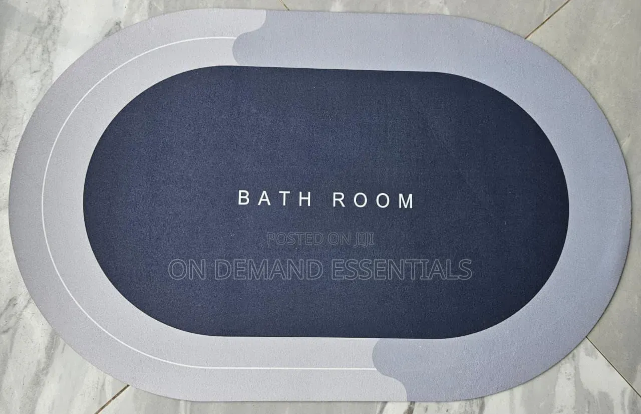 Absorbent Rubber Mats size 50x80cm Oval $ Rectangular