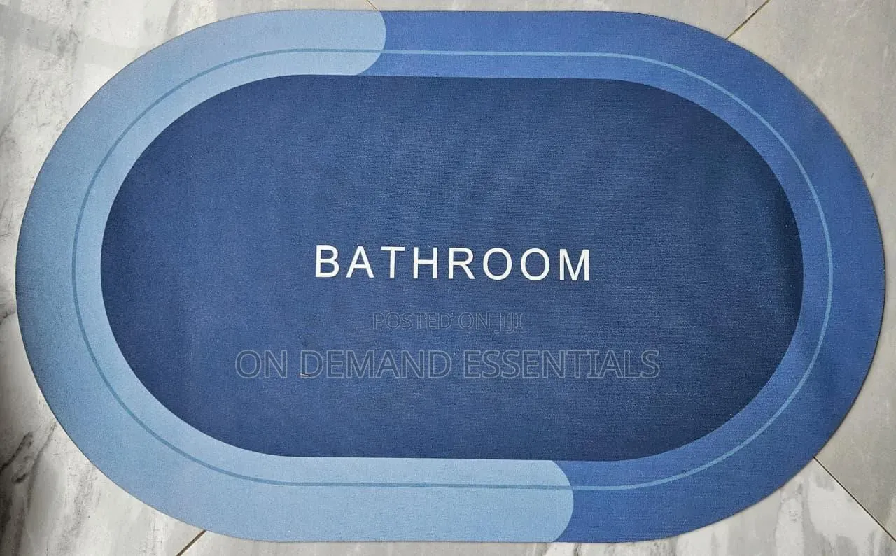 Absorbent Rubber Mats size 50x80cm Oval $ Rectangular