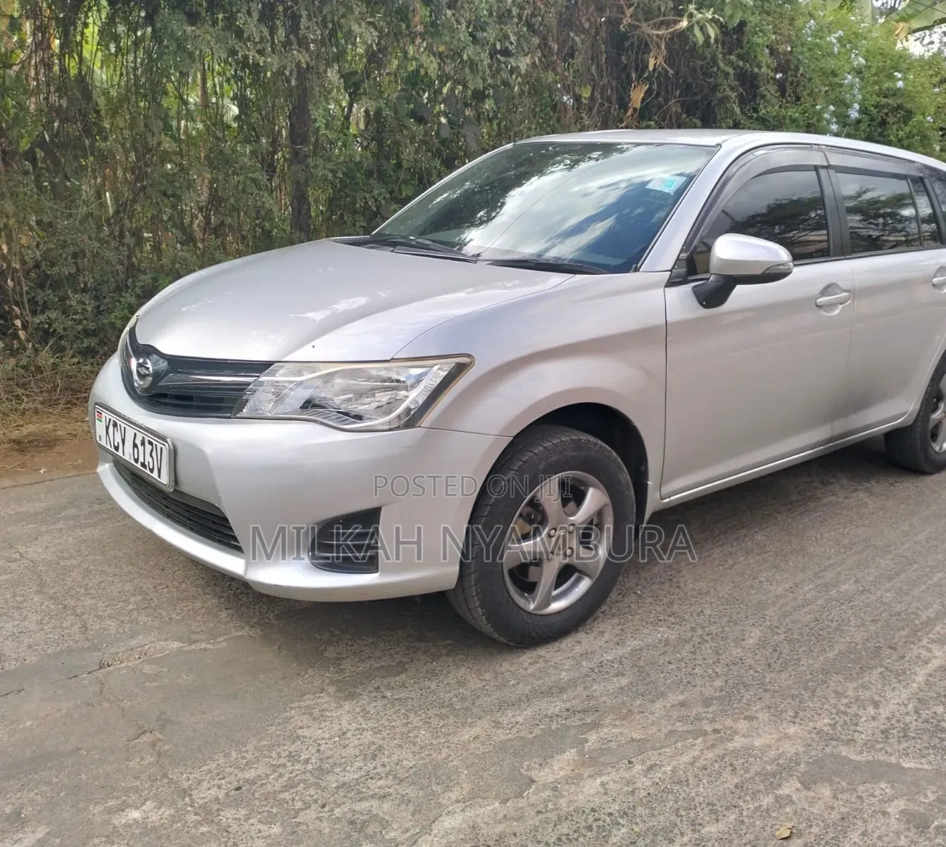 Toyota Corolla Fielder 2013 Silver