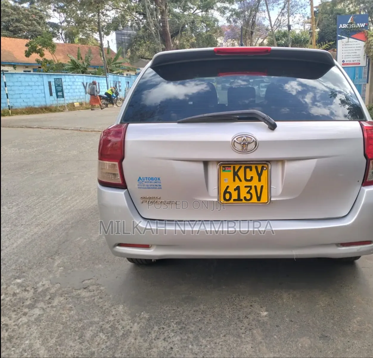 Toyota Corolla Fielder 2013 Silver