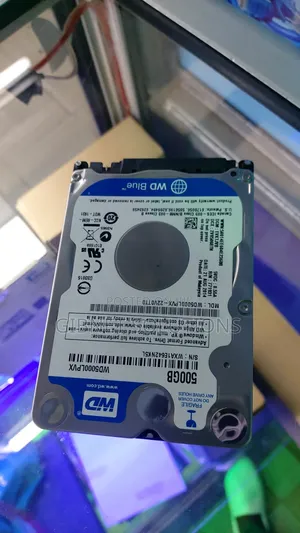 WD Blue 500GB Laptop Harddisk