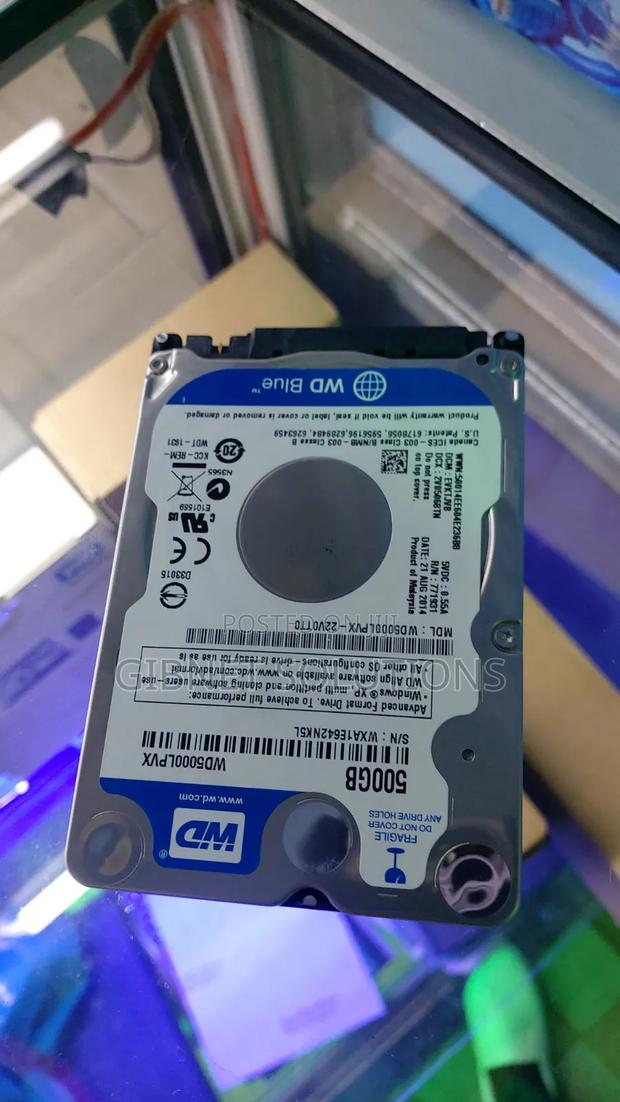 WD Blue 500GB Laptop Harddisk - thumbnail 2