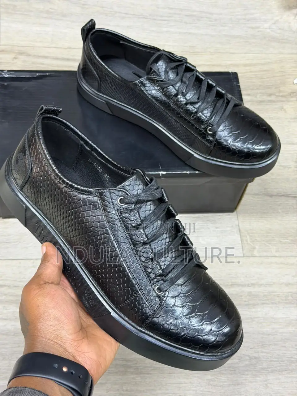 Timberland Casuals Crocodile Leather Print