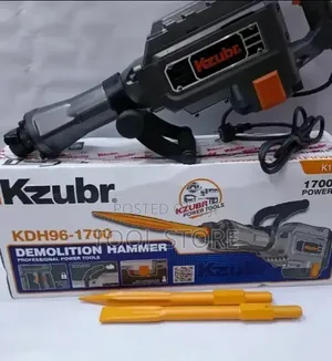 Kzubr 1700watts Electric Demolition Hammer/1700 Heavy Duty Jack Hummer