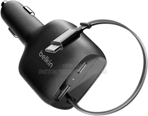 Belkin UltraCharge Retractable GaN Wall Charger 45W