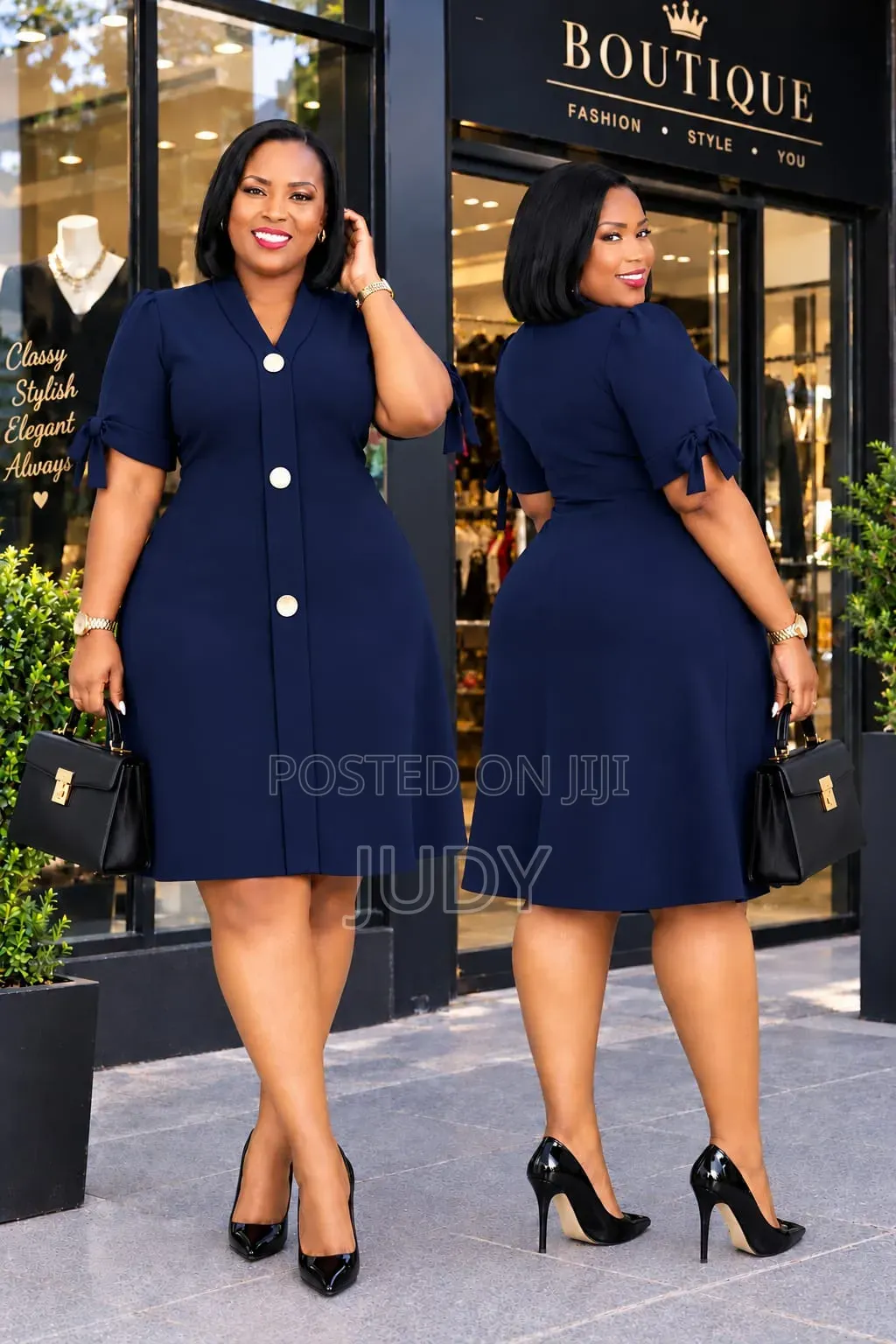Class,demure Senori Dress