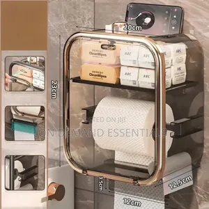 Acrylic Tissue Holder Box Water Proof
