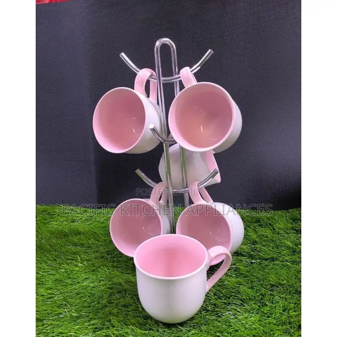 Classic Ceramic Mugs for Tea/Coffee Set(6)