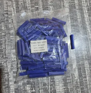 Heavy-Duty Plastic Wall Plugs Anchors 8x38mm 100pcs Universal Plug