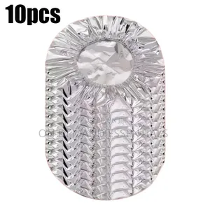 10pcs Aluminum Foil Cover Heat-Resistant Insulation Lid for Bowls