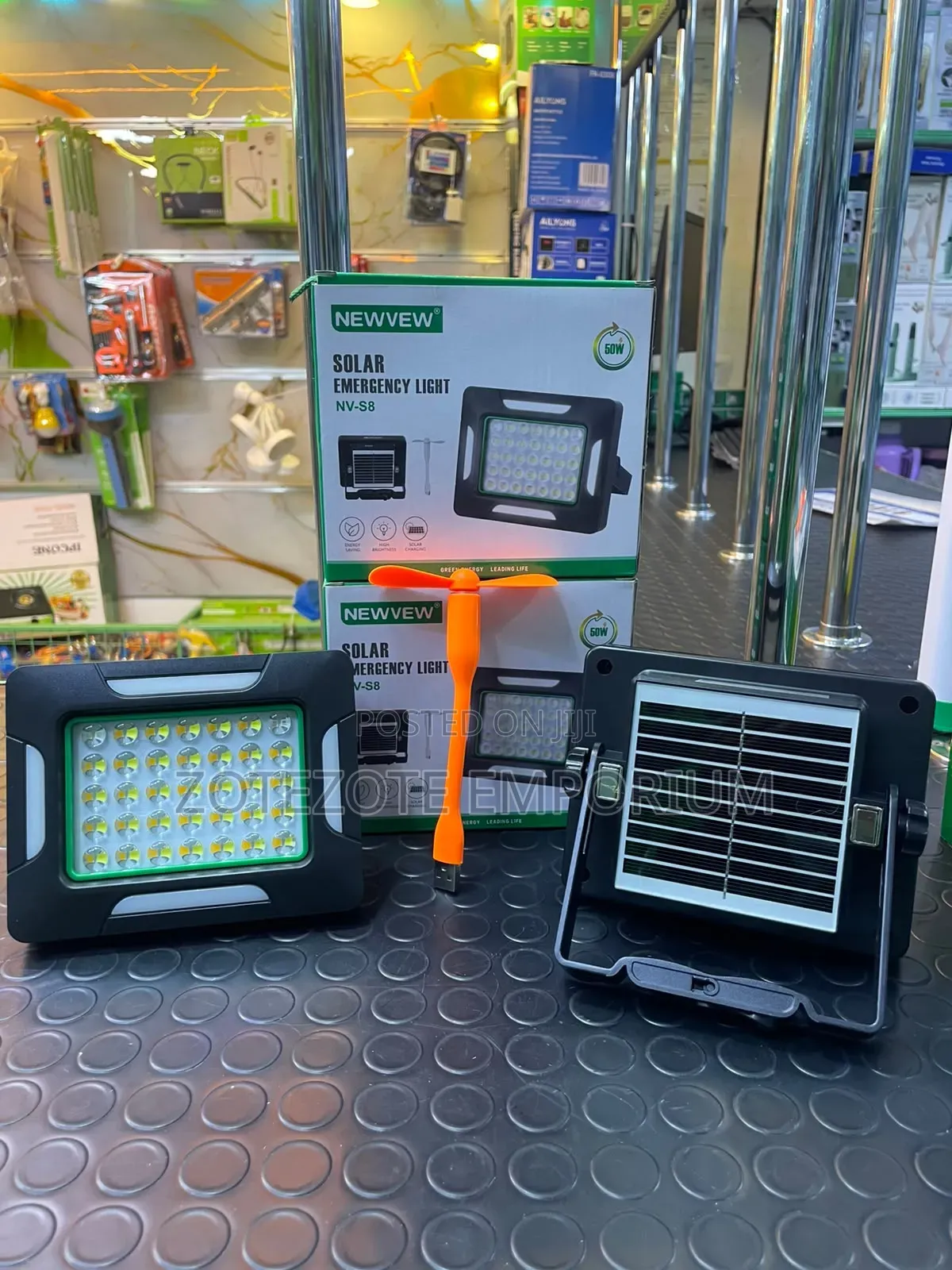 50w Newvew Solar Emergency Light-Nv-S8