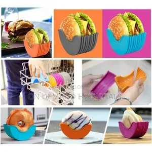 Silicone Burger Holder Reusable