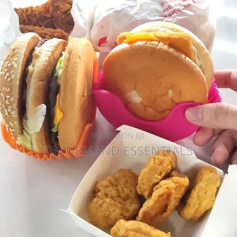 Silicone Burger Holder Reusable