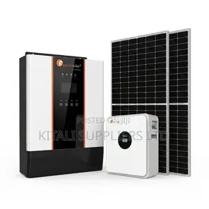 Complete Solar System Kit 2.56kWh Lithium Battery + 2pcs 620W Panels