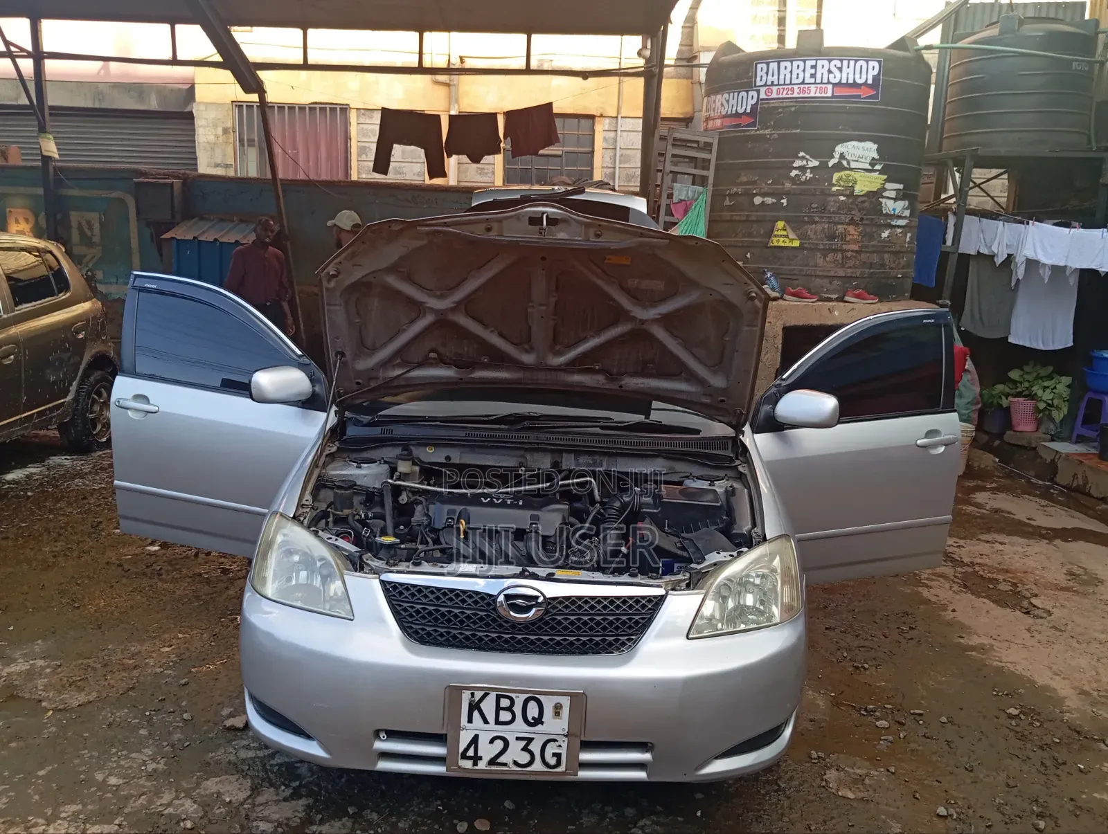 Toyota Corolla RunX 1.5 X AWD 2004 Silver
