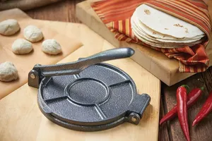 Alluminium Alloy Tortilla Press Chapati Roller Press Now Available