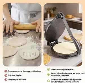 Alluminium Alloy Tortilla Press Chapati Roller Press Now Available