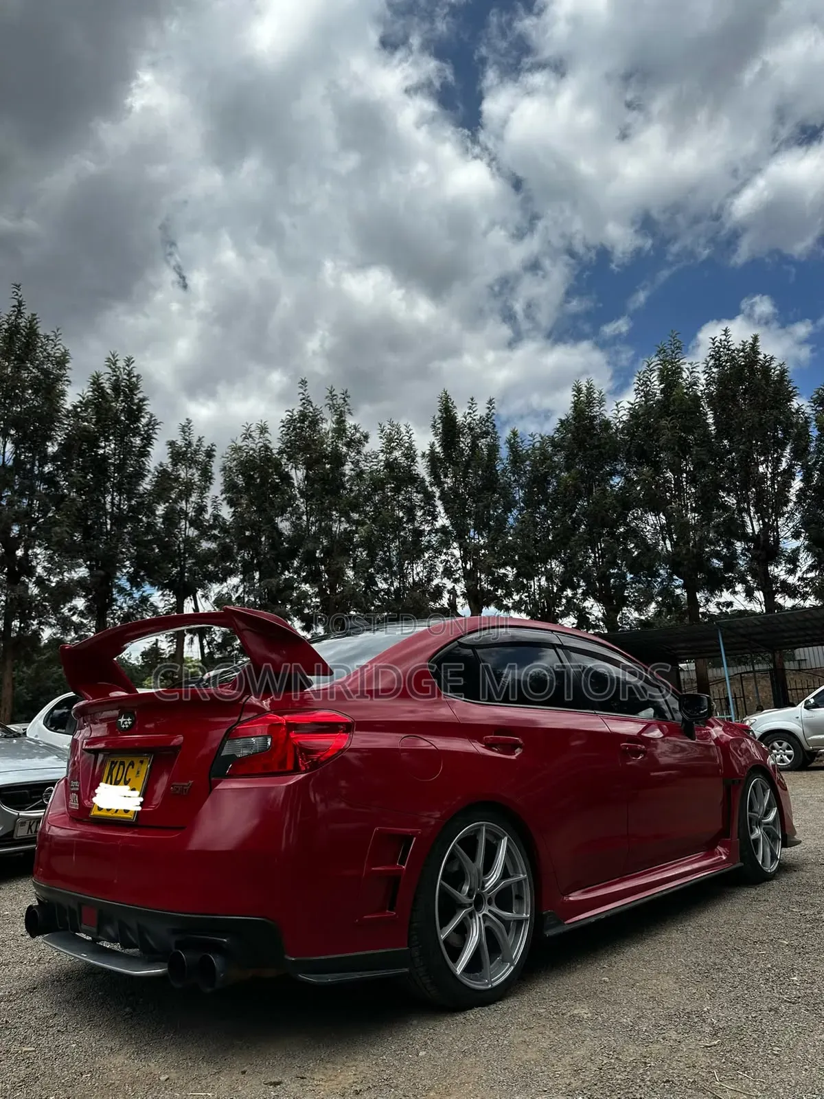 Subaru WRX 2020 Red