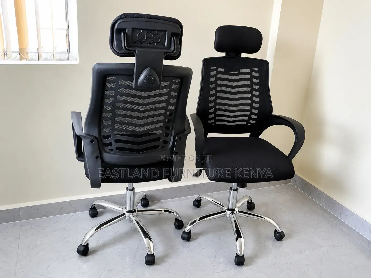 Premium Ergonomic Mesh Office Chair With Headrest