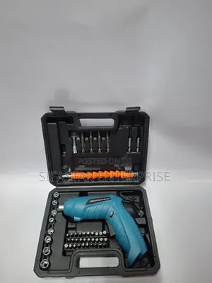Cordless Rechargable Lithium Screwdriver 47pcs