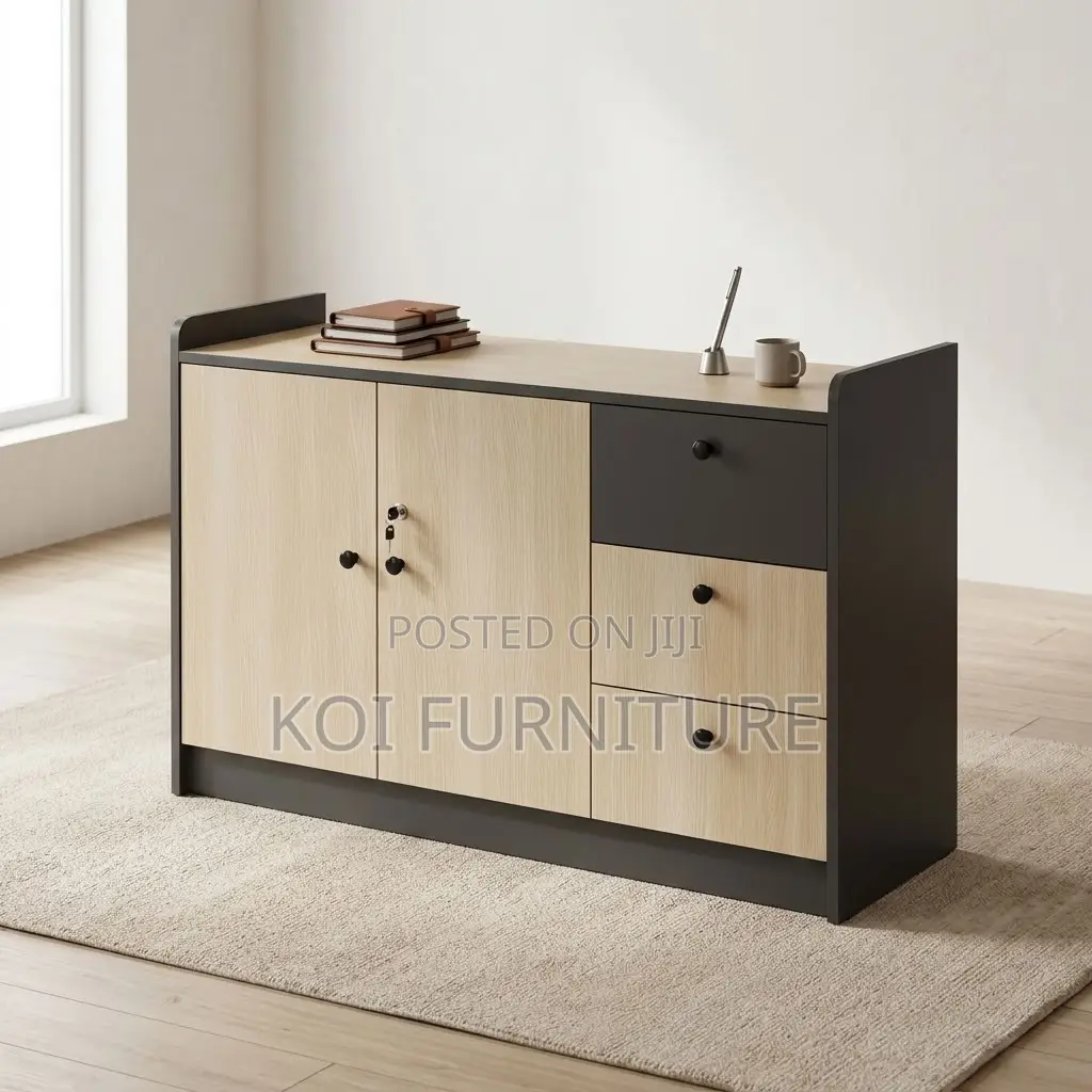 Office Cabinet; Executive Office Files Storage Lockable Credenza