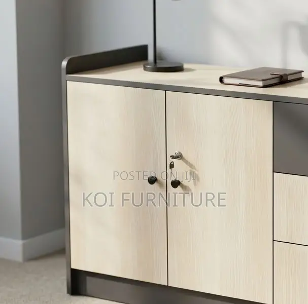 Office Cabinet; Executive Office Files Storage Lockable Credenza