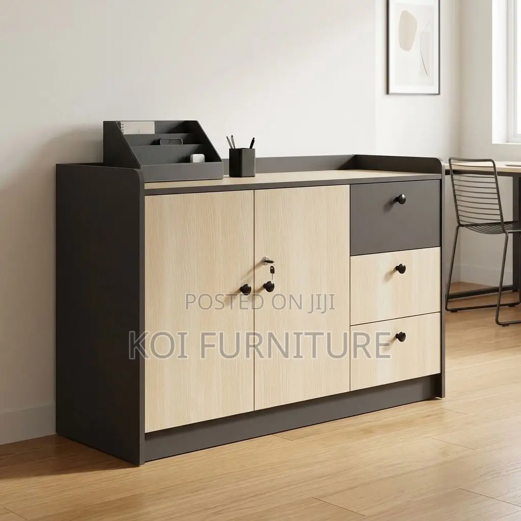 Office Cabinet; Executive Office Files Storage Lockable Credenza