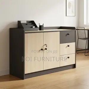 Office Cabinet; Executive Office Files Storage Lockable Credenza