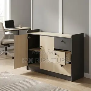 Office Cabinet; Executive Office Files Storage Lockable Credenza