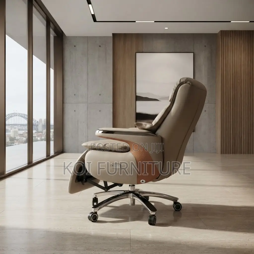 Office Chairs; High Back Directors Executive Leather Chair