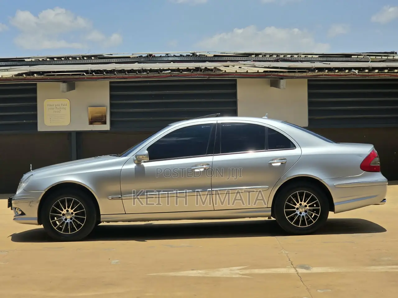 Mercedes-Benz E200 2008 Silver