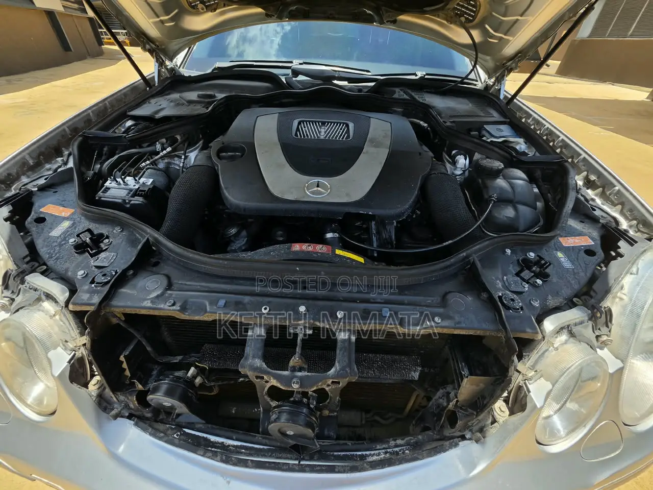 Mercedes-Benz E200 2008 Silver