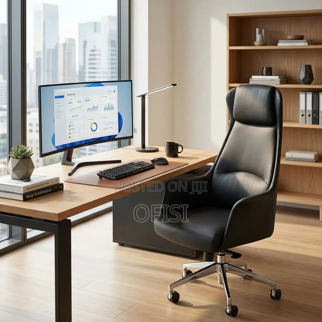Office Chairs| High-Back Executive Office Leather Seat