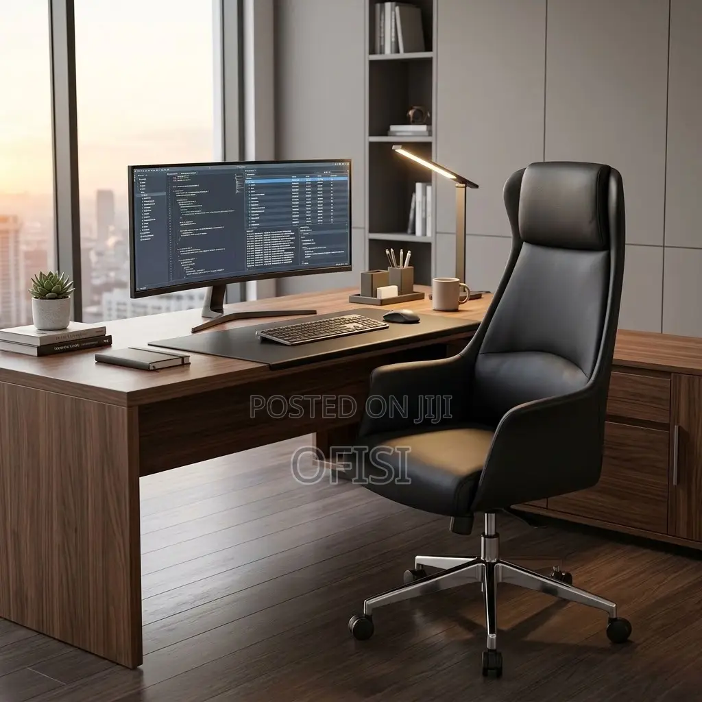 Office Chairs| High-Back Executive Office Leather Seat