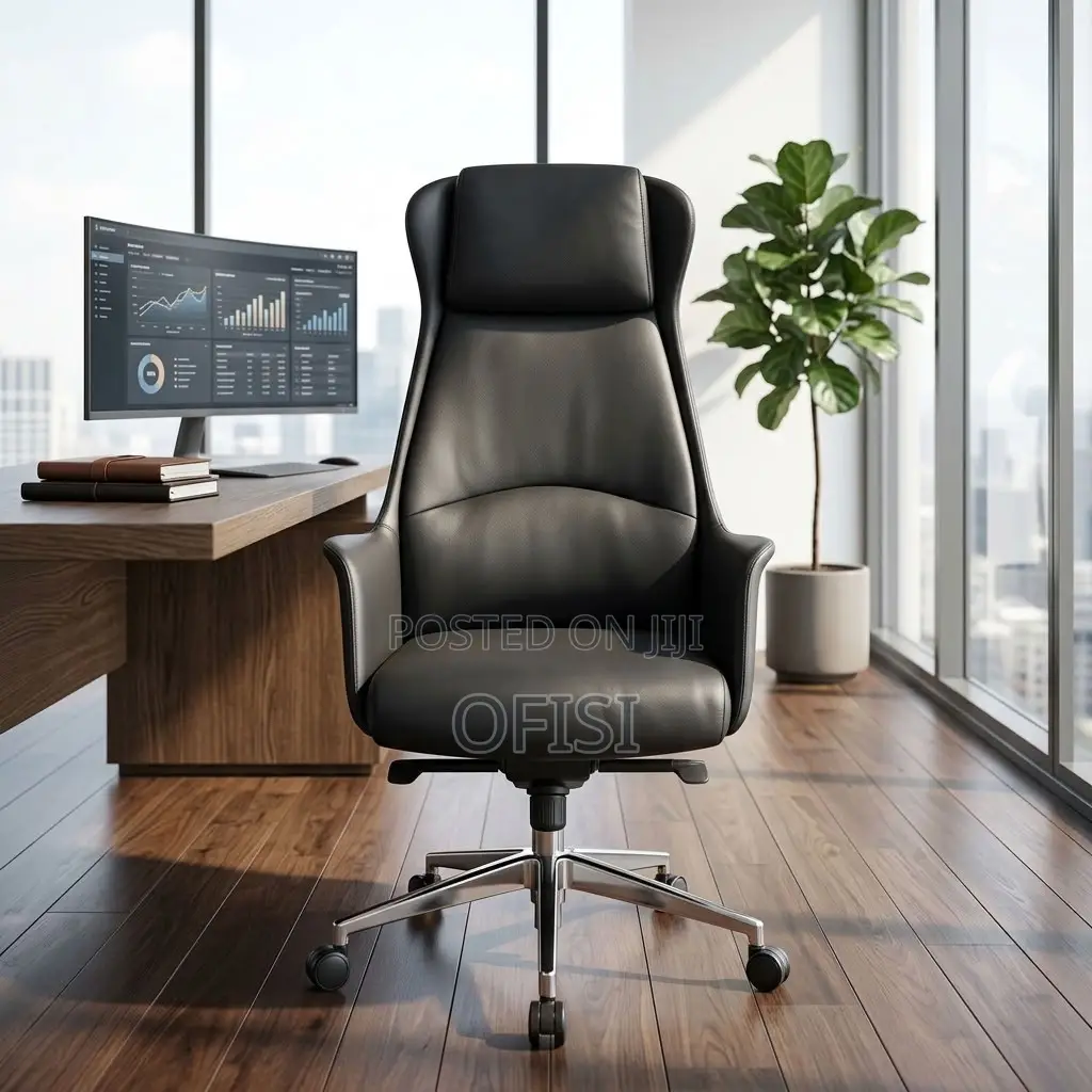 Office Chairs| High-Back Executive Office Leather Seat