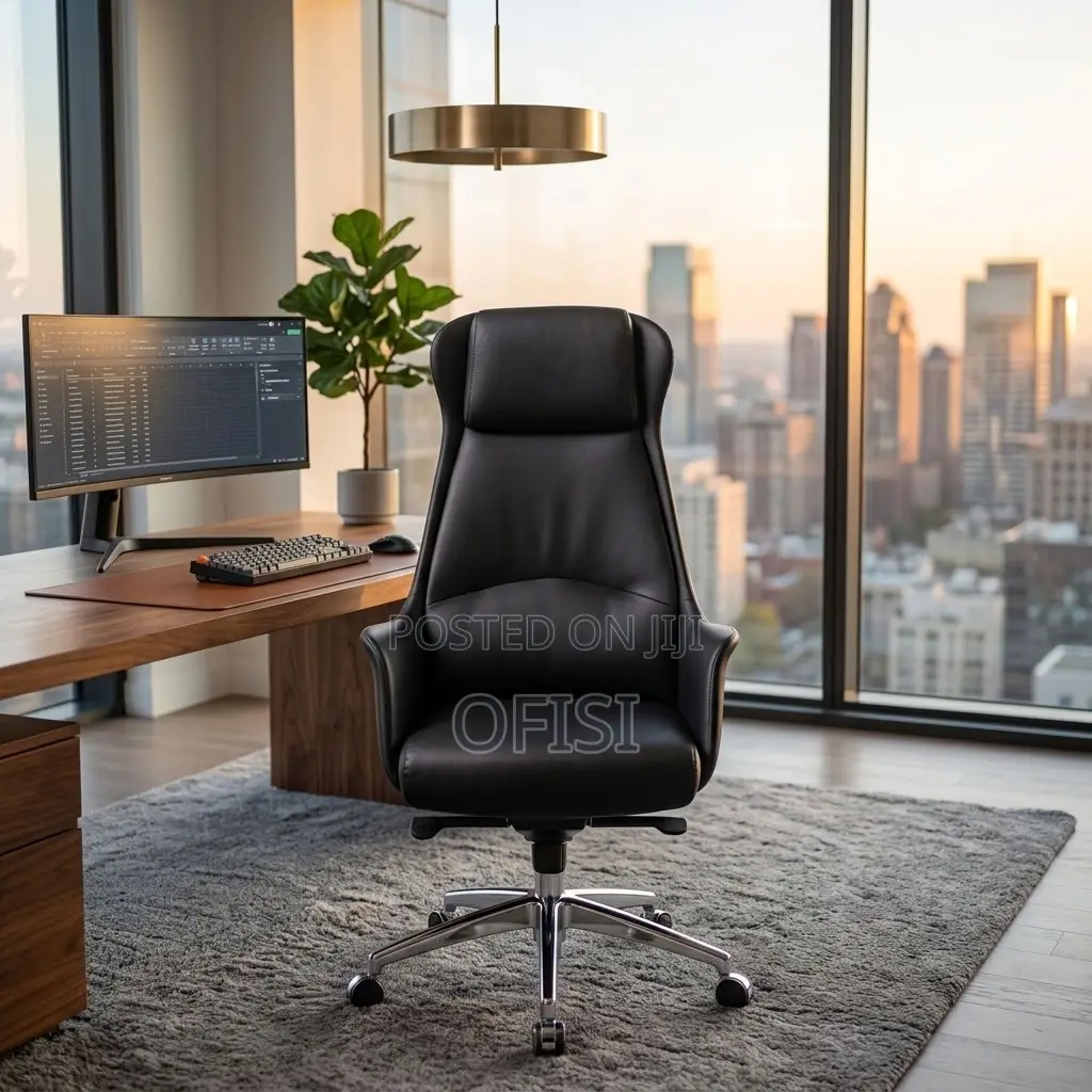 Office Chairs| High-Back Executive Office Leather Seat