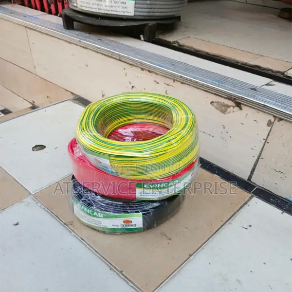 Professional 2.5mm2 EVINCAB Electrical Cable – Full 90m Coil
