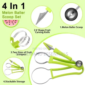 4 in 1 Watermelon Slicer Cutter Scoop