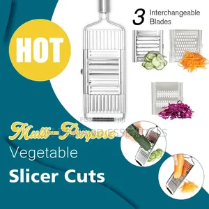 3 in 1 Vegetable Slicer Multi-Purpose Grater Cutter Peeler