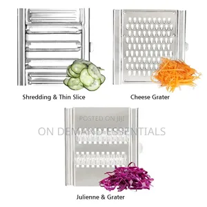 3 in 1 Vegetable Slicer Multi-Purpose Grater Cutter Peeler