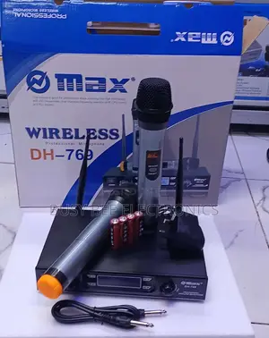 Omax Max Wireless Microphone Max Dh-769