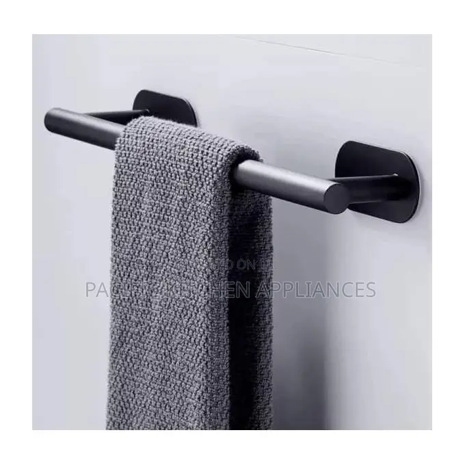 Self-Adhesive Towel Bar. Strong Adhesive, No Drilling Required