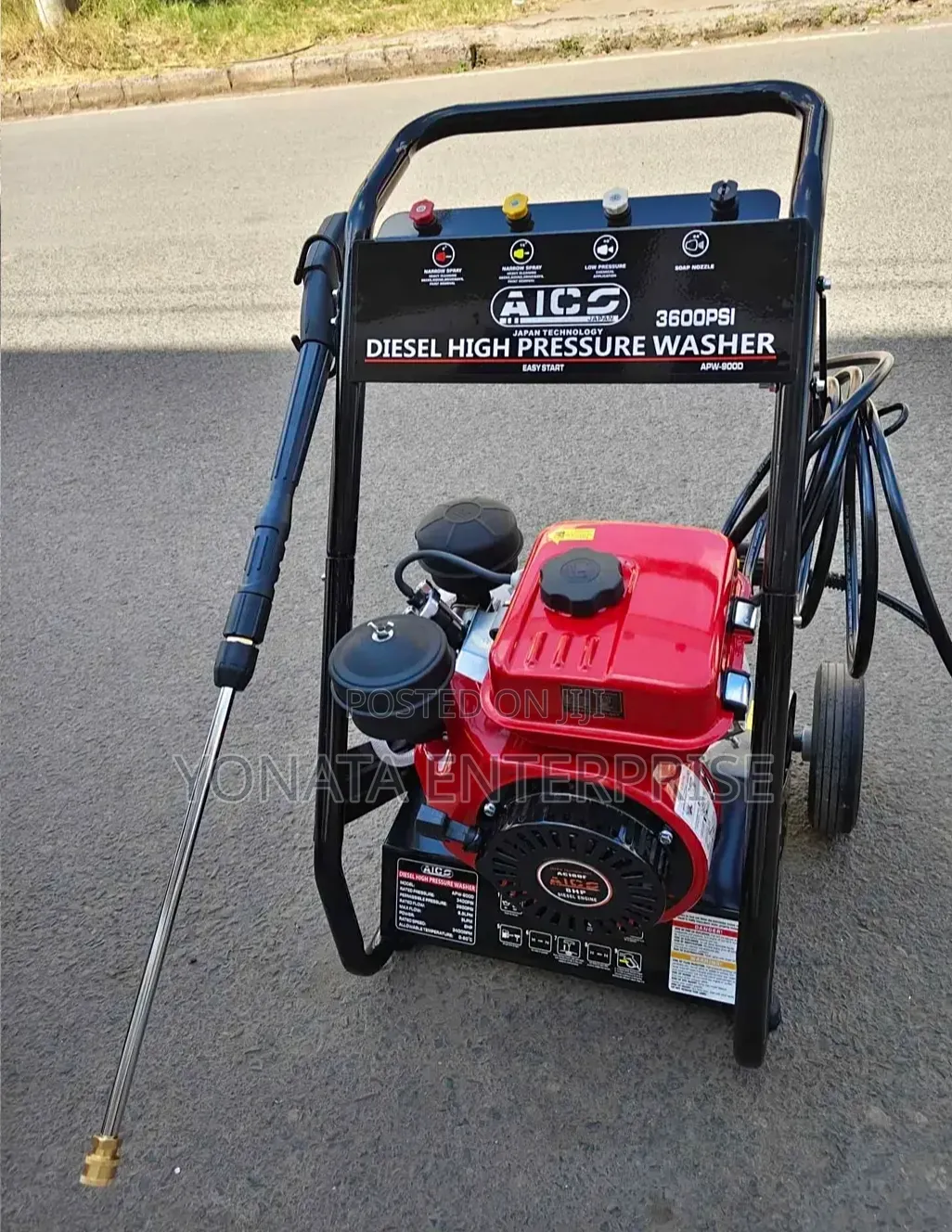 Diesel High Pressure Washer