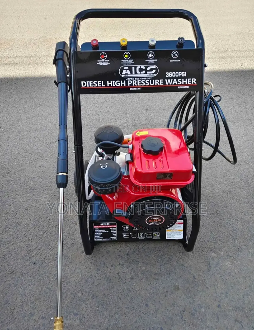 Diesel High Pressure Washer