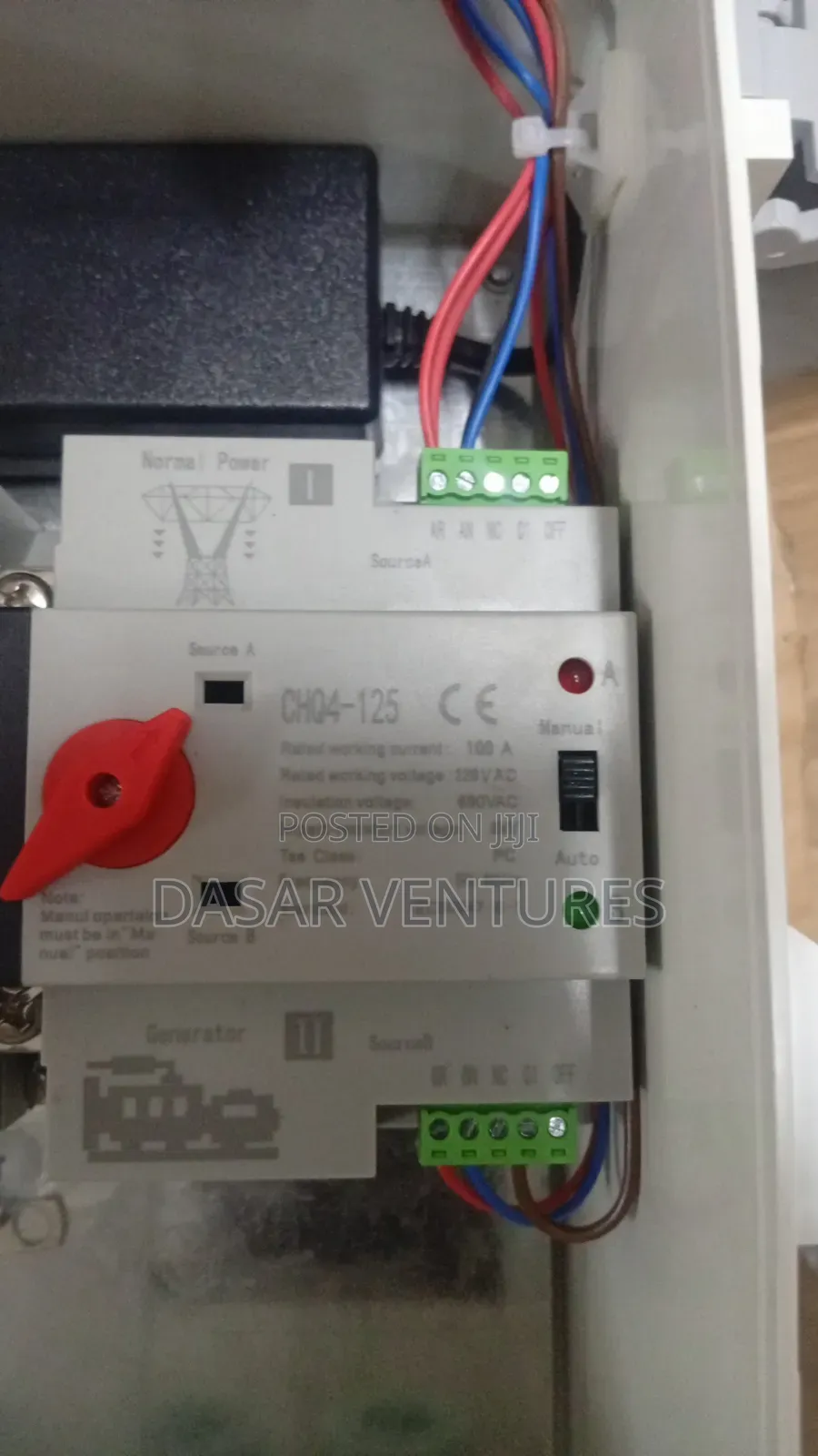 Generator ATS Switch 415v